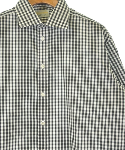AQUASCUTUM（アクアスキュータム）ドレスシャツ 黒 サイズ:41(XL位) メンズ/2200736699235
