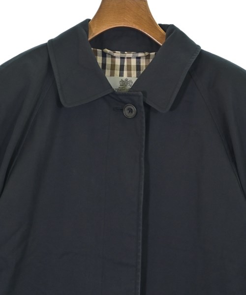AQUASCUTUM（アクアスキュータム）トレンチコート 紺 サイズ:F レディース/2200723615019