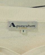 AQUASCUTUM（アクアスキュータム）ニット・セーター 白 サイズ:S レディース/2200719424229