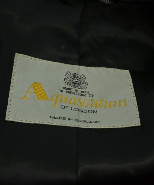 AQUASCUTUM（アクアスキュータム）ダッフルコート グレー サイズ:M レディース/2200724257010