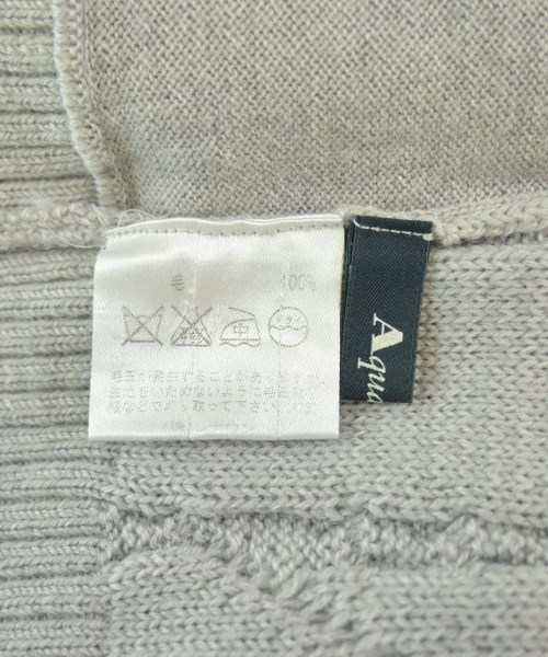 AQUASCUTUM（アクアスキュータム）ニット・セーター グレー サイズ:F レディース/2200724556090