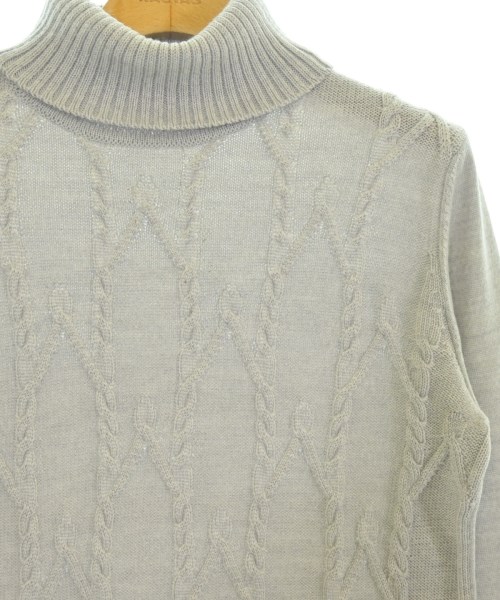 AQUASCUTUM（アクアスキュータム）ニット・セーター グレー サイズ:F レディース/2200724556090