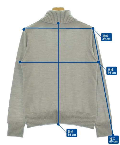 AQUASCUTUM（アクアスキュータム）ニット・セーター グレー サイズ:F レディース/2200724556090