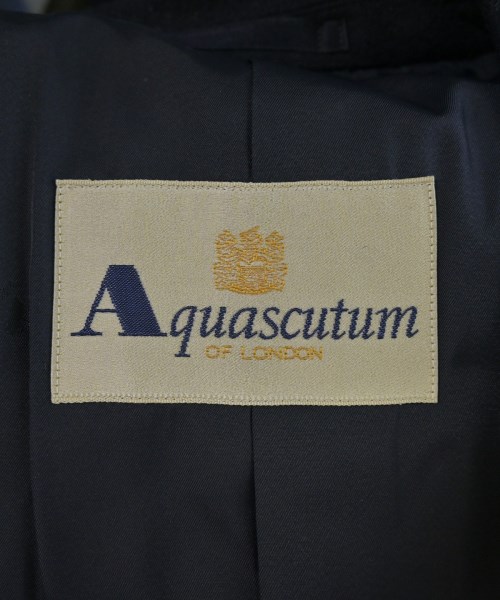 AQUASCUTUM（アクアスキュータム）チェスターコート 紺 サイズ:-(XL位) メンズ/2200722589199