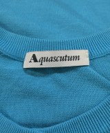 AQUASCUTUM（アクアスキュータム）カーディガン 青 サイズ:M レディース/2200726887024