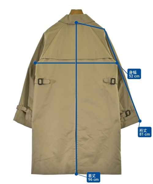 AQUASCUTUM（アクアスキュータム）ステンカラーコート ベージュ サイズ:F レディース/2200723131014