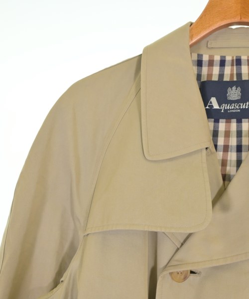 AQUASCUTUM（アクアスキュータム）トレンチコート ベージュ サイズ:38(M位) メンズ/2200727503022