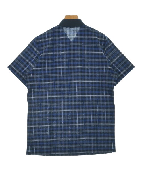 AQUASCUTUM（アクアスキュータム）ポロシャツ 青 サイズ:L レディース/2200728727038