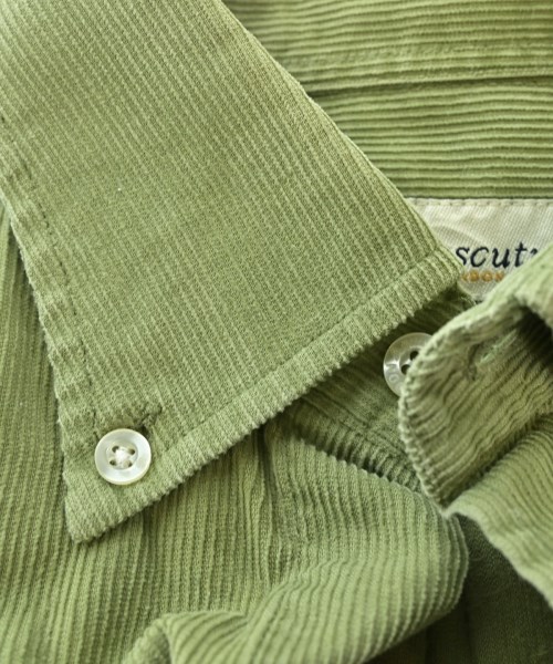 AQUASCUTUM（アクアスキュータム）カジュアルシャツ 緑 サイズ:M メンズ/2200728799028