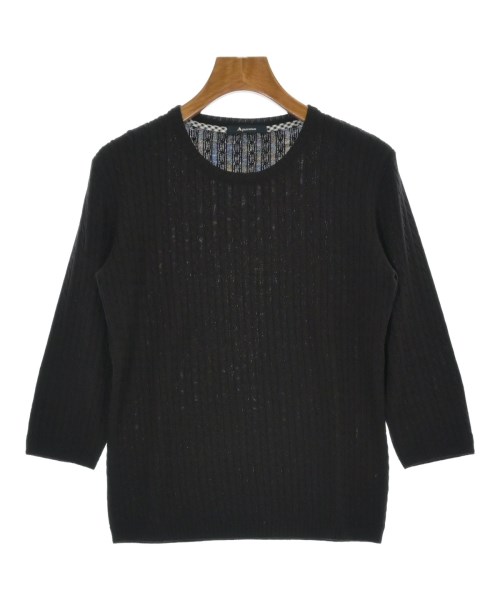 AQUASCUTUM(アクアスキュータム)ニット・セーター 茶 サイズ:-(M位)/2200675995092