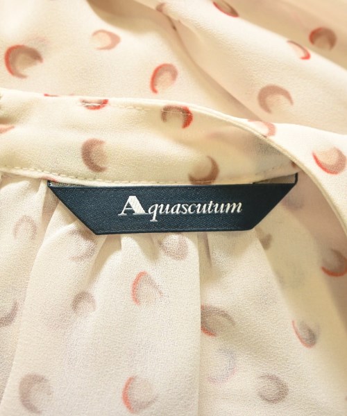 AQUASCUTUM（アクアスキュータム）ワンピース ベージュ サイズ:8(S位) レディース/2200684096063