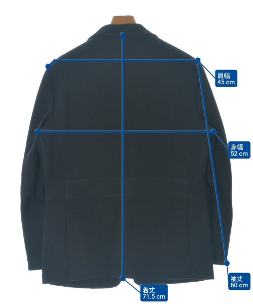 AQUASCUTUM（アクアスキュータム）カジュアルジャケット 紺 サイズ:M メンズ/2200684784021