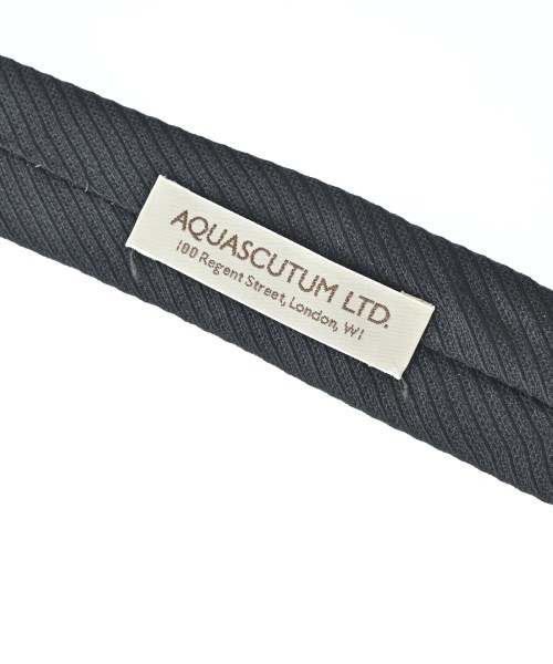 AQUASCUTUM（アクアスキュータム）ネクタイ 紺 サイズ:- メンズ/2200681075160