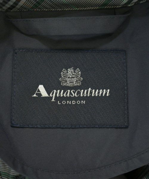 AQUASCUTUM（アクアスキュータム）コート グレー サイズ:M-L レディース/2200690017014