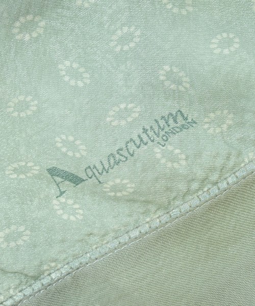 AQUASCUTUM（アクアスキュータム）ストール 緑 サイズ:- メンズ/2200686694038