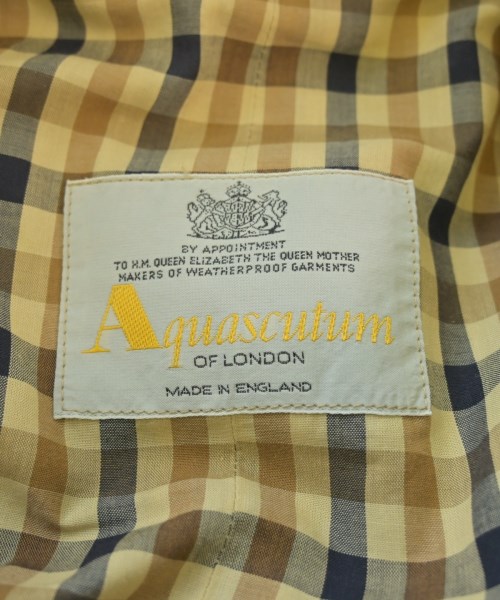 AQUASCUTUM（アクアスキュータム）トレンチコート カーキ サイズ:-(XL位) メンズ/2200690927139