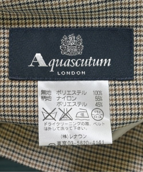 AQUASCUTUM（アクアスキュータム）ステンカラーコート 茶 サイズ:-(M位) メンズ/2200683189155