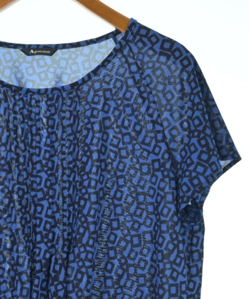 AQUASCUTUM（アクアスキュータム）ブラウス 青 サイズ:10(M位) レディース/2200687512133