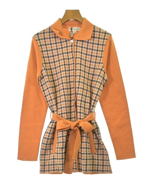 AQUASCUTUM(アクアスキュータム)カーディガン オレンジ サイズ:M/2200692677018