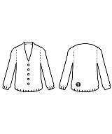 AQUASCUTUM（アクアスキュータム）カーディガン オレンジ サイズ:M レディース/2200692677018