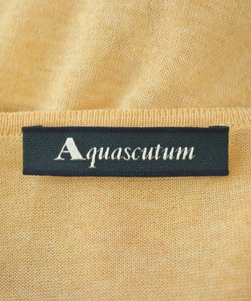 AQUASCUTUM（アクアスキュータム）カーディガン オレンジ サイズ:8(S位) レディース/2200689107016