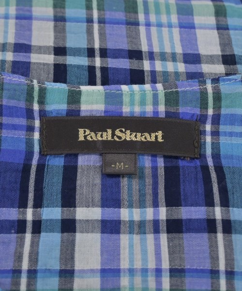 PAUL STUART（ポールスチュアート）カジュアルシャツ 青 サイズ:M メンズ/2200618010264