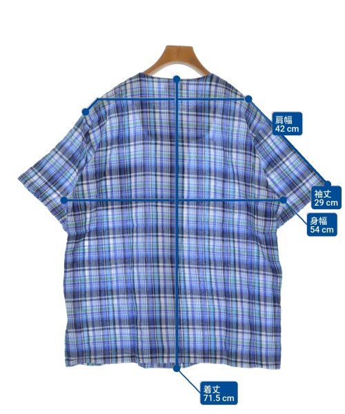 PAUL STUART（ポールスチュアート）カジュアルシャツ 青 サイズ:M メンズ/2200618010264