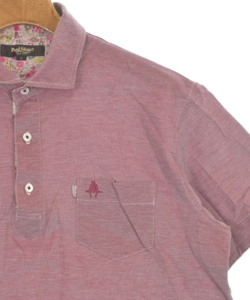 PAUL STUART（ポールスチュアート）ポロシャツ ピンク サイズ:L メンズ/2200613549127