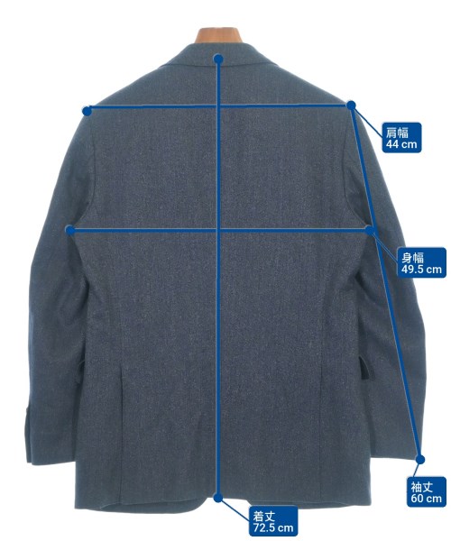 PAUL STUART（ポールスチュアート）テーラードジャケット 紺 サイズ:46(M位) メンズ/2200625900015