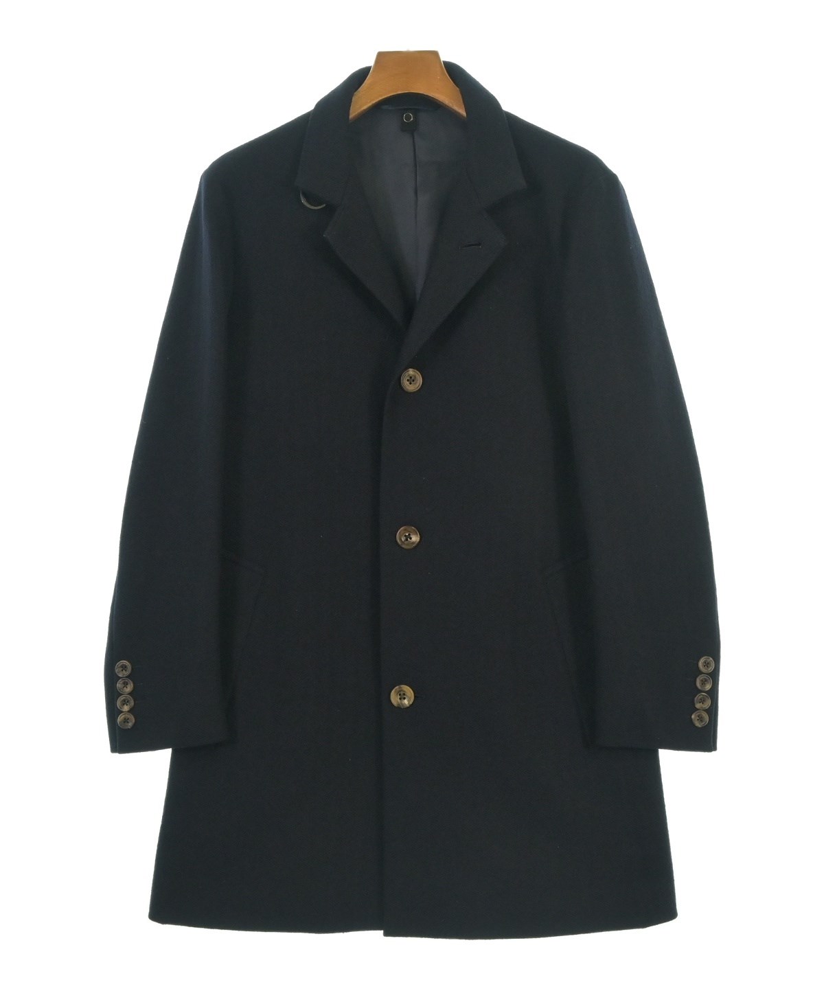 PAUL STUART（ポールスチュアート）チェスターコート 紺 サイズ:46(M位