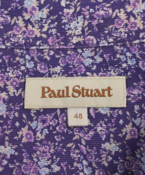 PAUL STUART（ポールスチュアート）カジュアルシャツ 紫 サイズ:48(XXL位) レディース/2200616168035