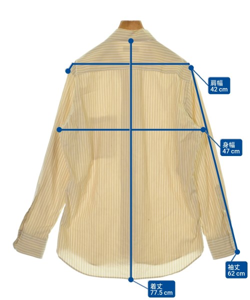 PAUL STUART（ポールスチュアート）カジュアルシャツ ベージュ サイズ:L メンズ/2200679980094