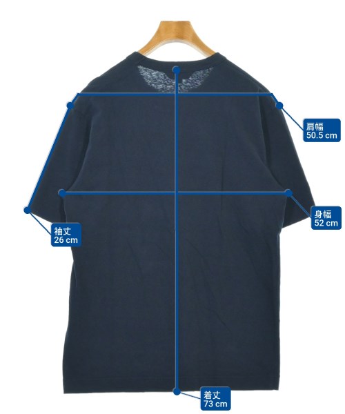 PAUL STUART（ポールスチュアート）Tシャツ・カットソー 紺 サイズ:M メンズ/2200700528011
