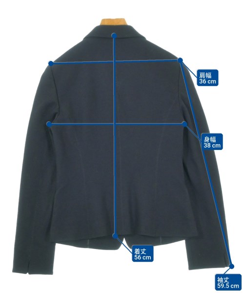 PAUL STUART（ポールスチュアート）ジャケット 紺 サイズ:6(M位) レディース/2200652972047