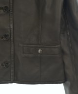 PAUL STUART（ポールスチュアート）ライダース 茶 サイズ:8(L位) レディース/2200659273055