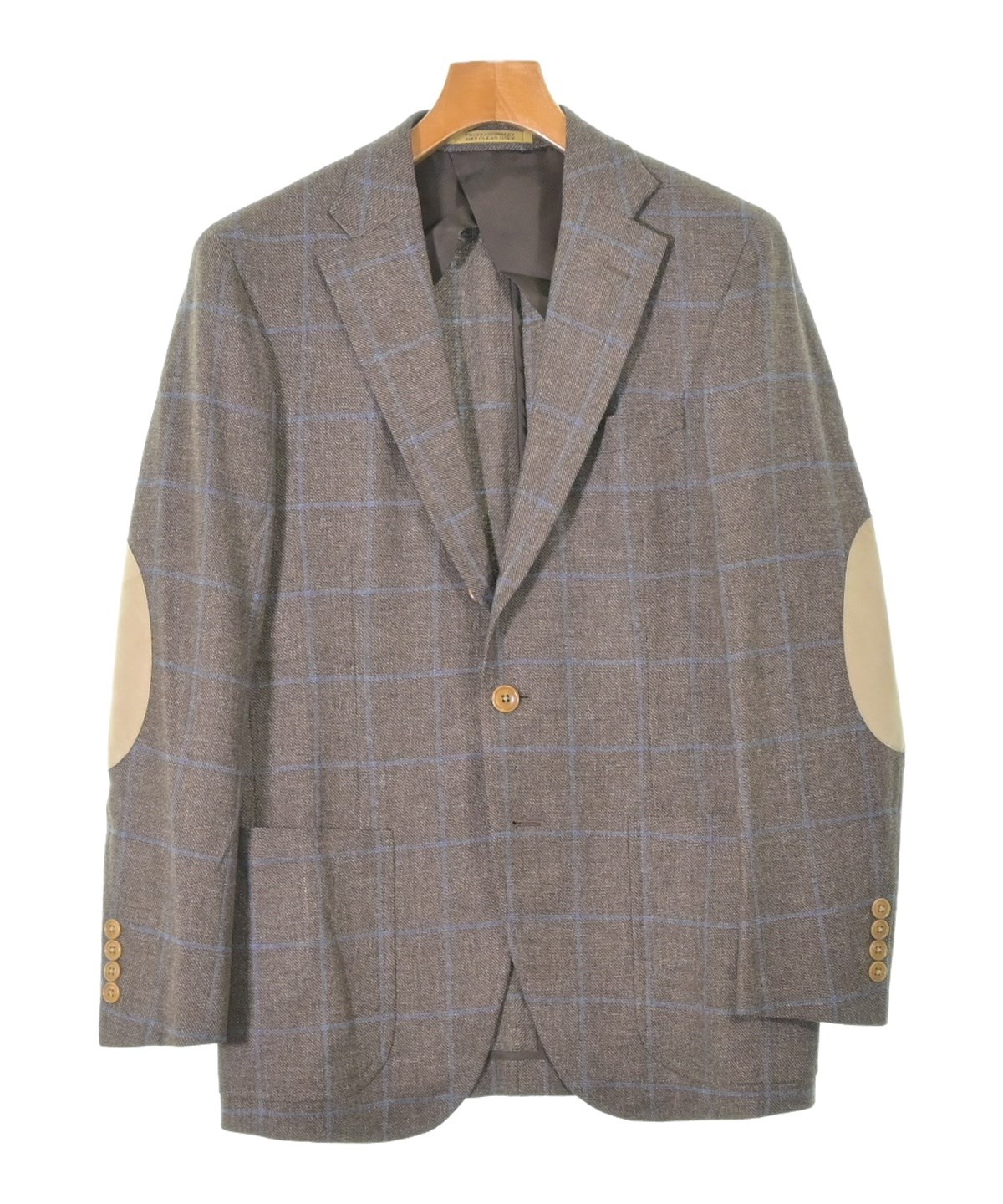 未使用・タグ付 Paul Stuart キャメルヘア100% テーラード M相当 PAUL STUART（ポールスチュアート）テーラードジャケット 茶 サイズ:S