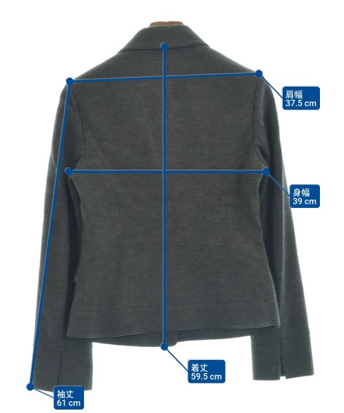 PAUL STUART（ポールスチュアート）カジュアルジャケット グレー サイズ:6(M位) レディース/2200641096037