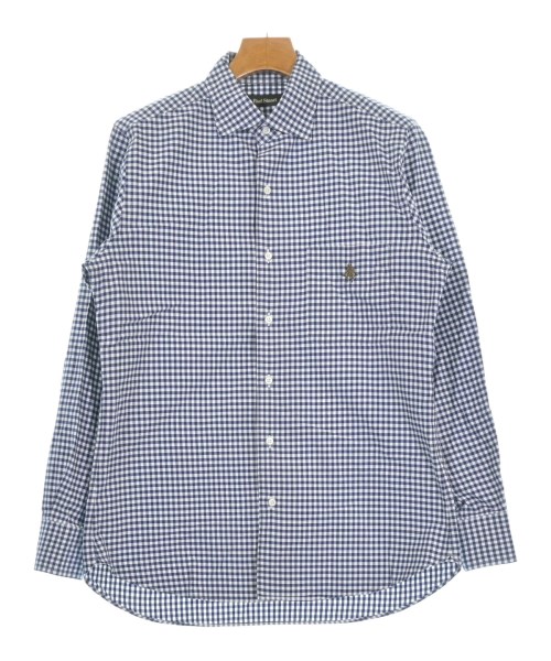 PAUL STUART(ポールスチュアート)カジュアルシャツ 紺 サイズ:L/2200640540043