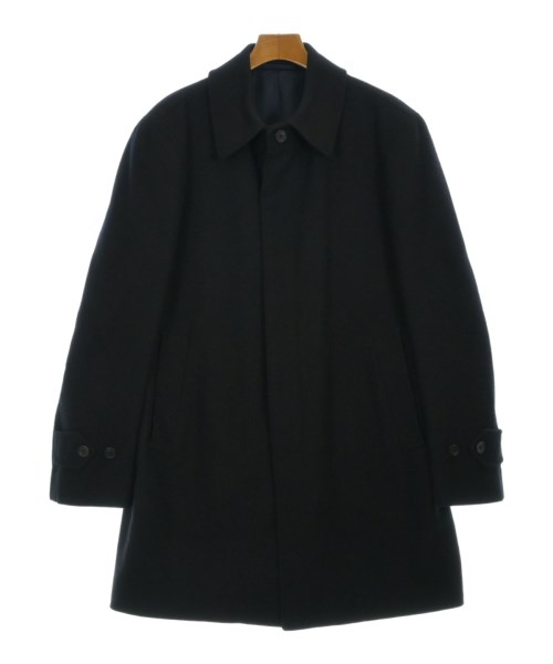 PAUL STUART(ポールスチュアート)ステンカラーコート 紺 サイズ:M/2200663415021