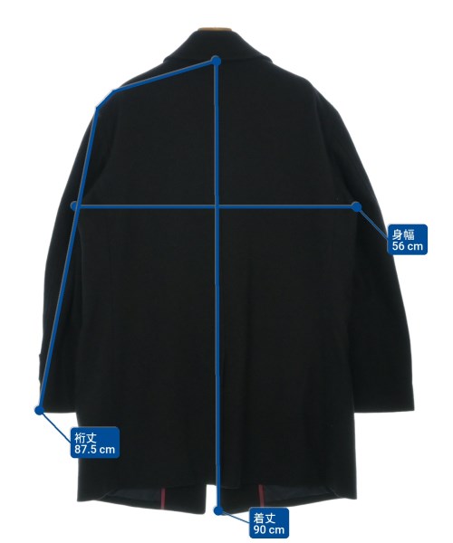 PAUL STUART（ポールスチュアート）ステンカラーコート 紺 サイズ:M レディース/2200663415021