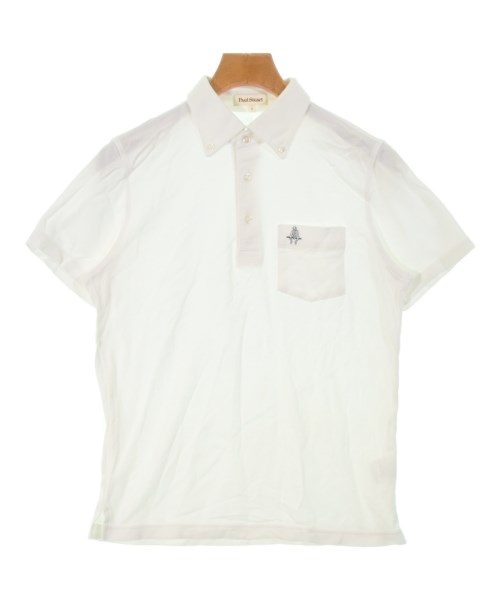 PAUL STUART(ポールスチュアート)ポロシャツ 白 サイズ:M/2200672208089