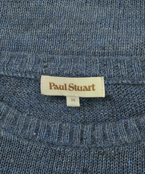 PAUL STUART（ポールスチュアート）ニット・セーター 青 サイズ:M メンズ/2200729354035