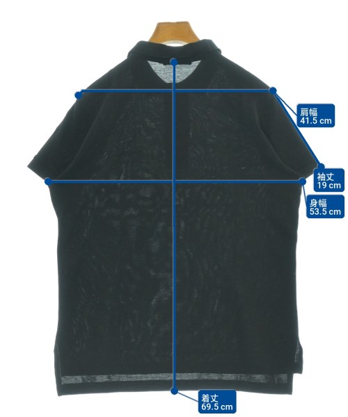 Zegna Sport（ゼニア　スポーツ）ポロシャツ 黒 サイズ:L メンズ/2200701180034