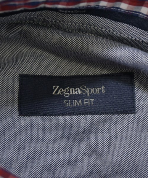 Zegna Sport（ゼニア　スポーツ）カジュアルシャツ 赤 サイズ:L メンズ/2200722080030