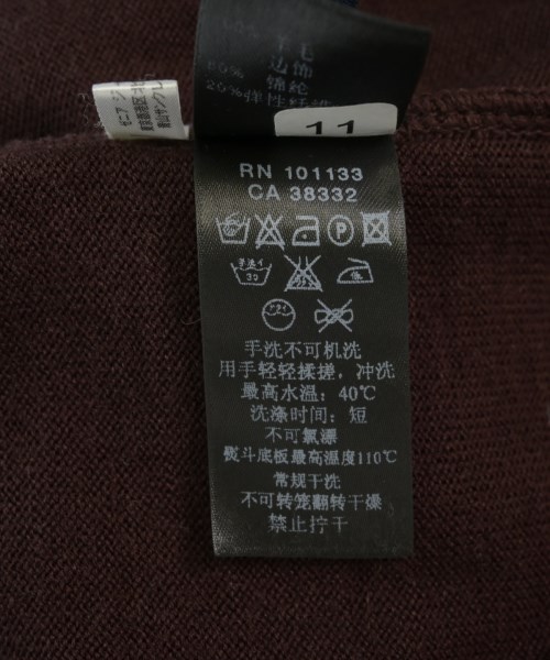Zegna Sport（ゼニア　スポーツ）ニット・セーター 赤 サイズ:-(M位) メンズ/2200727591012