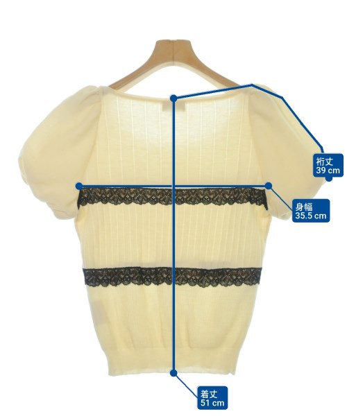 RED VALENTINO（ヴァレンティノレッド）ニット・セーター 白 サイズ:-(M位) レディース/2200626539023