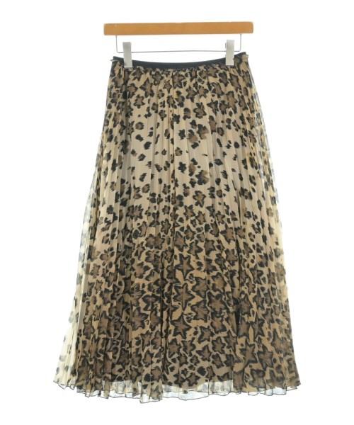 RED VALENTINO（ヴァレンティノレッド）ロング・マキシ丈スカート 茶 サイズ:40(M位) レディース/2200634884122