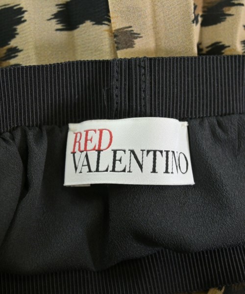 RED VALENTINO（ヴァレンティノレッド）ロング・マキシ丈スカート 茶 サイズ:40(M位) レディース/2200634884122