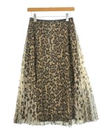 RED VALENTINO（ヴァレンティノレッド）ロング・マキシ丈スカート 茶 サイズ:40(M位) レディース/2200634884122