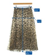 RED VALENTINO（ヴァレンティノレッド）ロング・マキシ丈スカート 茶 サイズ:40(M位) レディース/2200634884122